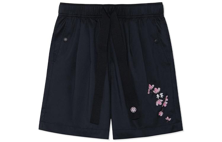 Li Ning Sports Fashion Collection Casual Shorts Women s Black AKSS942-2 L