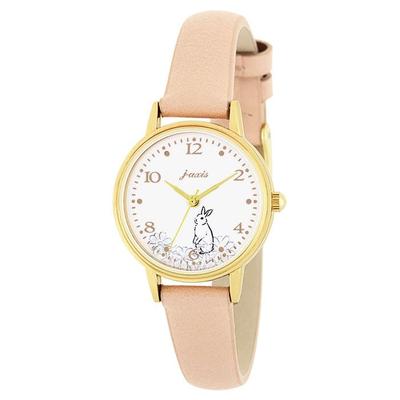 Sun Flame J-Axis Animal Rabbit Watch CF2C0024-PI Women's Pink