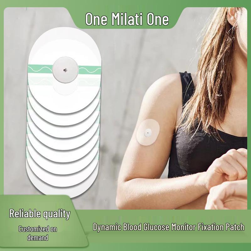 Прозрачный водонепроницаемый клейкий пластырь для стабильности сенсора глюкозного монитора
