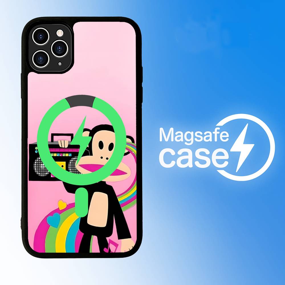 Famous Luxurious P-paul F-frank Phone Case Magnetic Case For IPhone 16 14 13 15 Pro Max Plus For Magsafe Wireless Charge Cover