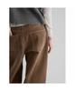 8SECONDS Washed Corduroy Wide Pants Beige