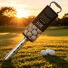 Golf Ball Pickup Tube Mesh Retriever with Pocket Portable for Golfers,