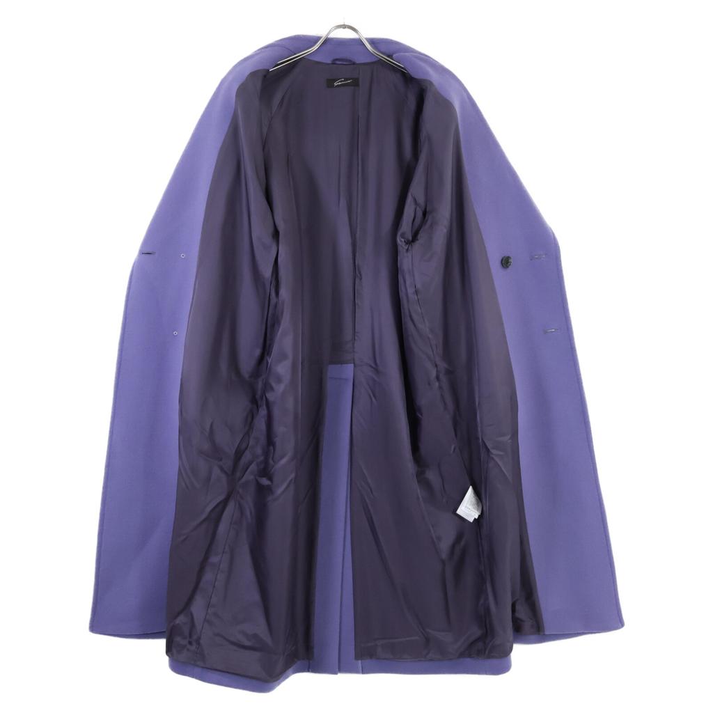 stunning lure 114290142200 Purple wool x cashmere single chesterfield coat coat 1 purpleUsed