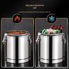 RSRDDY Large Capacity Stainless Steel Insulated Pot