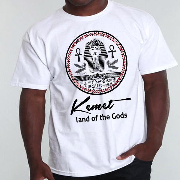 Kemet  Ancient Egypt Hieroglyphics Melanin Black History Month Africa VI Unisex T-Shirt S