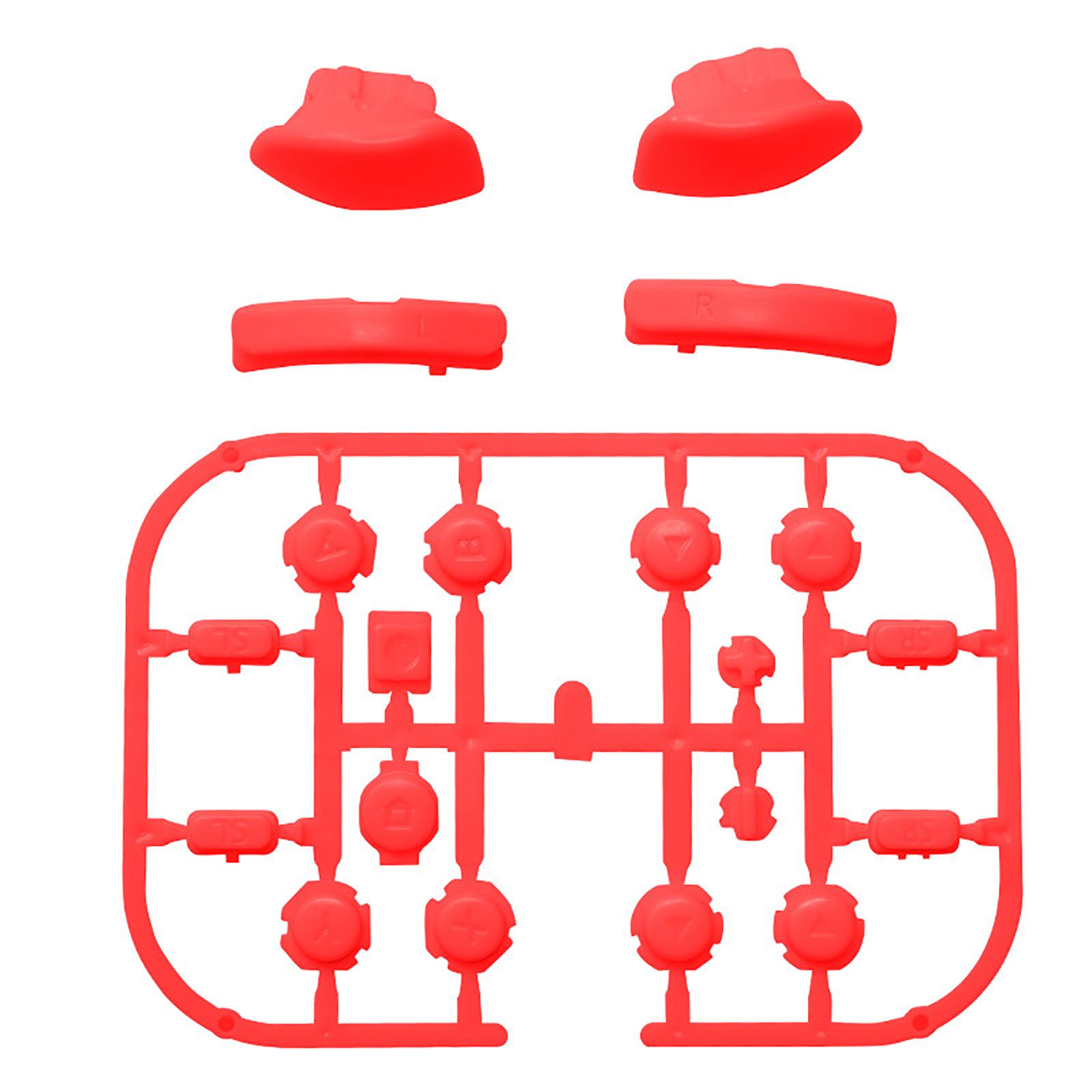 Полный набор кнопок Запасные кнопки для геймпада NS Switch Аксессуар для ремонта Игровая машина Кнопки геймпада 5