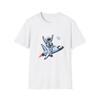 Astronaut Riding Space Shuttle T-Shirt and Kids Tshirt | Space Explorer Graphic Tee