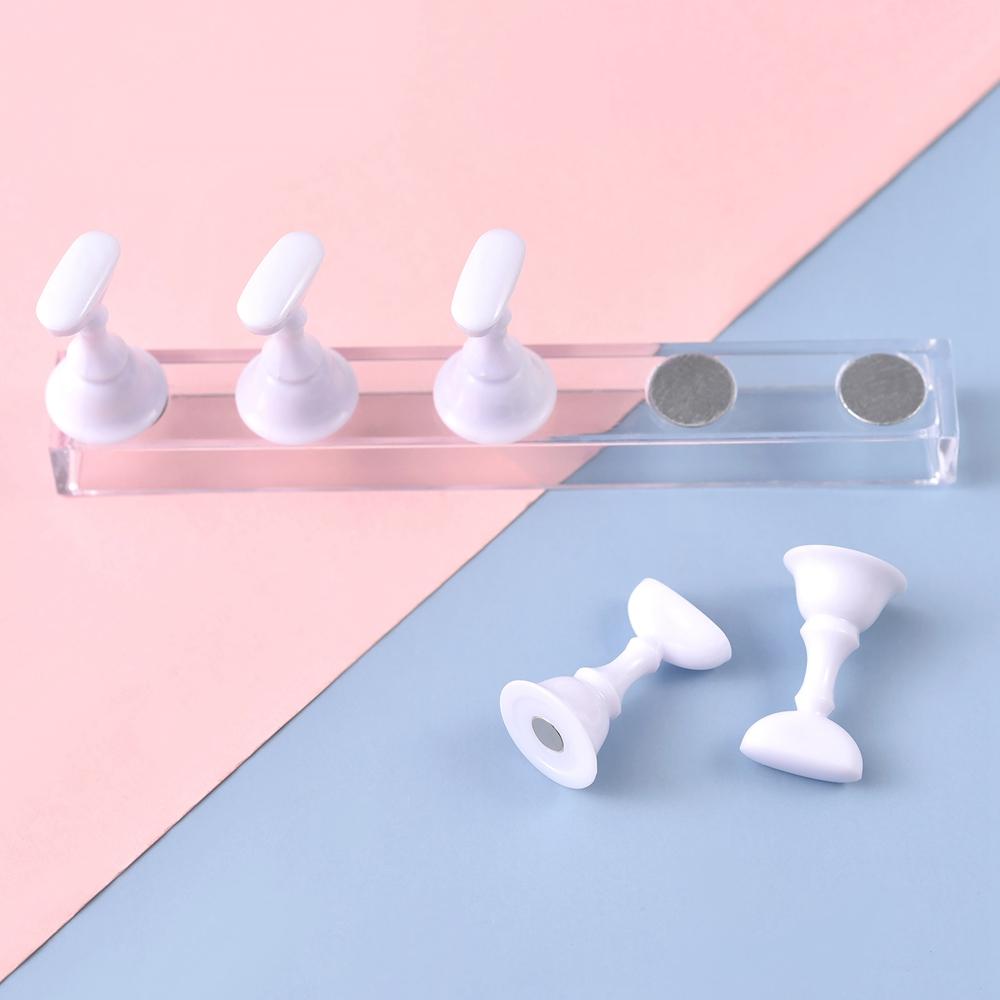 

Магнитный держатель для ногтей в виде шахмат, 5 шт./упак., подставка для практики, подставка для кристаллов, держатель с полкой, инструменты для демонстрации гель-лака