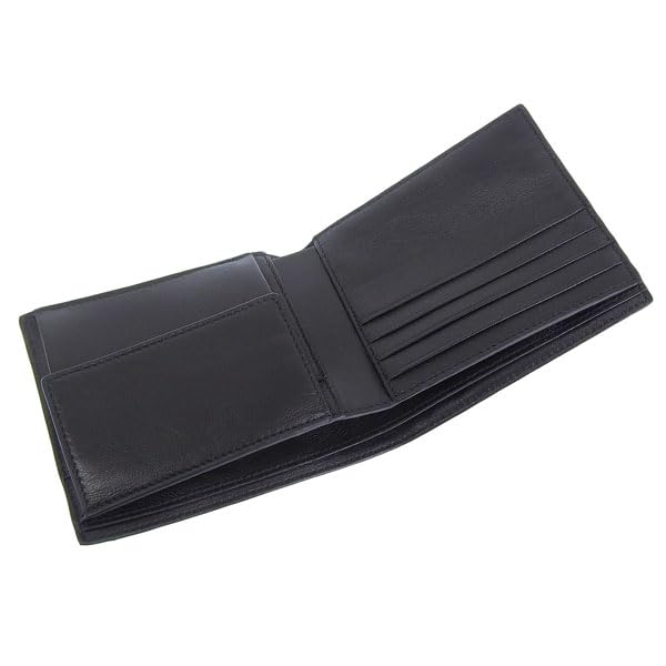 Balenciaga Bifold Outlet Brand Black 5943152AAPB9061 Men's Wallet, Compact, Leather, Multicolor, (Product Code BALENCIAGA)