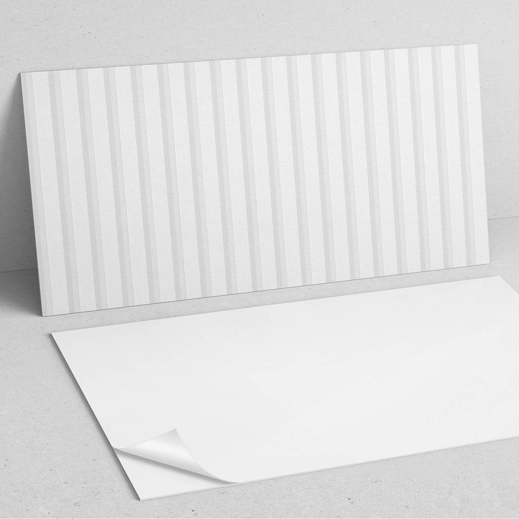 Winylowy Panel Samoprzylepny Do Dekoracji Ścian 100X50 Cm Pionowe Pasy W Tle