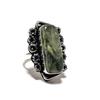 Prehnite Gemstone Handmade 925 Sterling Silver Jewelry Ring Size 7 SU-7406