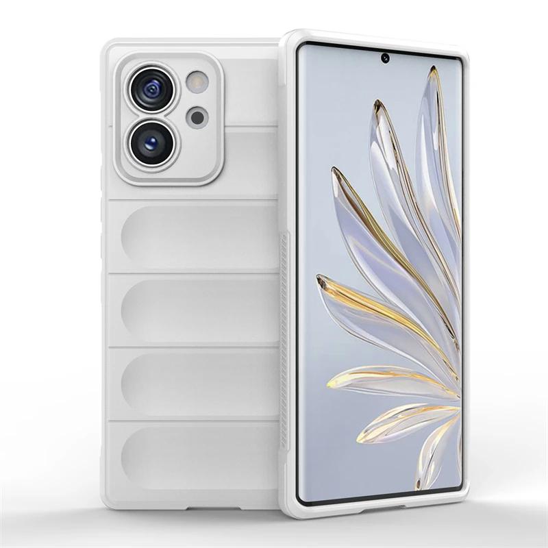 Case For Huawei Honor 80 Se 80se 80 Pro 5g Back Cover Case Shockproof Armor Phone Cases Liquid Silicone Anti-fall Funda Coque