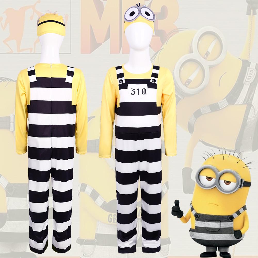 Heerlijk Minions Personage Kostuum Voor Kinderen Gemaakt Van Zachte Polyester Stof Perfect Voor Cosplay