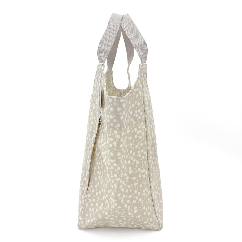 1103 Shoulder Ladies Vertical Tote Bag EU Round [Rootote] Laminate-J (01 Ripples)