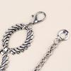 Waist Chain Women'S High Sense Women'S Retro Silver With Skirt Metal Chain Belt Waist Chain