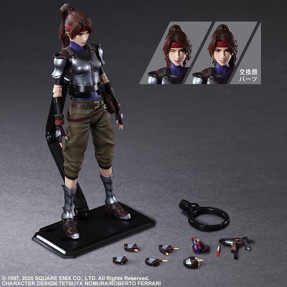 Final Fantasy VII Remake PLAY ARTS Kai Jesse PVC Painted Movable Figure