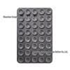 Silicone Suction Cup Holder for Mobile Phones - Square, Single-Sided, Set of 24