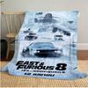 Fast Furious Action Blanket Soft And Portable All Season Home Bed Sofa Blanket Office Travel Nap Break Warm Blanket