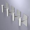 1/5Pcs Towel Hangers Storage Hooks Strong Load-bearing Simple Installation Self-Adhesive Wall Mount Hanging Hooks