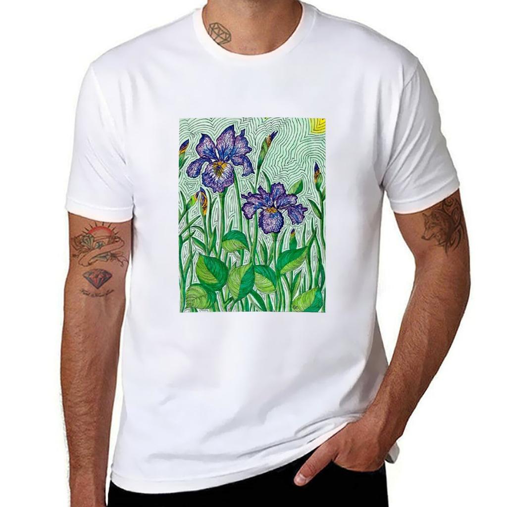 Iris Love T-Shirt Sport Basic Kurzarm-T-Shirt