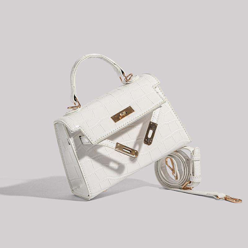 Piccola Borsa, Nuovo Stile Versatile da Donna, Borsa da Donna, Senso di Alta Gamma, Monospalla a Tracolla, Borsa a Mano Kelly alla Moda e di Stile