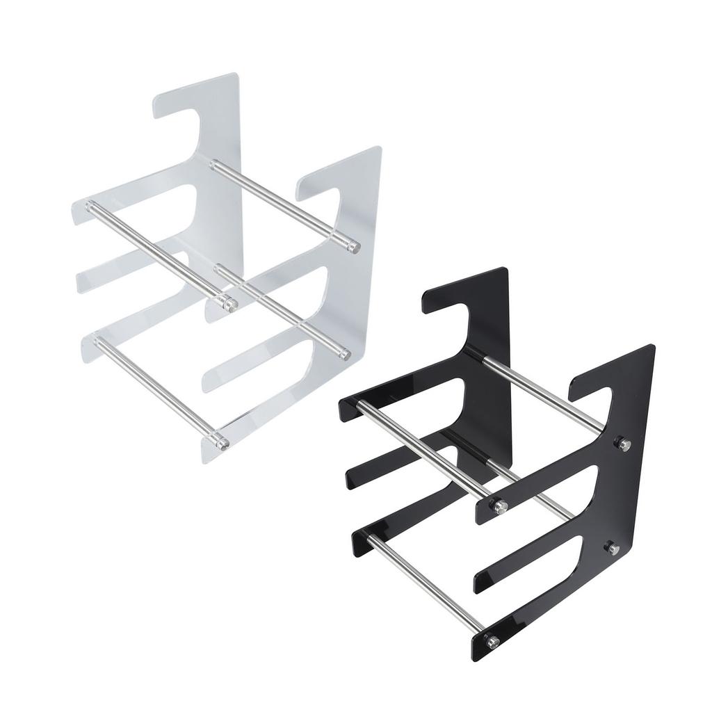 Keyboard Display Stand 3 Tier Acrylic Desk Keyboard Storage Holder for Mechanical Gaming Keyboard