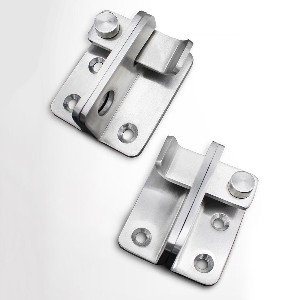 Door Latch Bolt Lock Wardrobe Door Bolt Latch Drawer Lock Safety Latch Stainless Steel Hasp Window  Home Improvement Hardware
