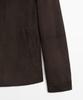 Massimo Dutti Suede Leather Overshirt With Pocket Details