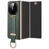 SULADA Fashion Series for Huawei Mate XT Ultimate Case Wristband Kickstand Leather+PC Back Phone Cover
