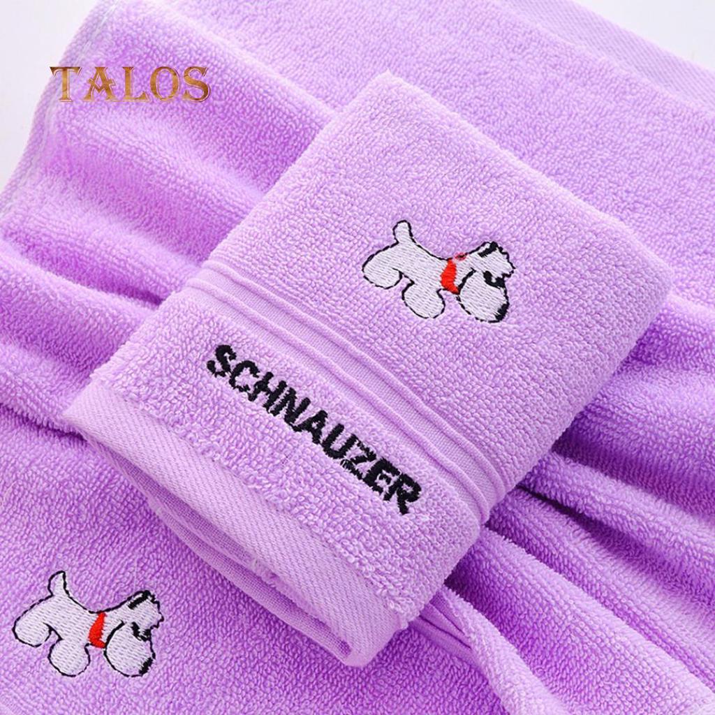 Tegneserievalp Puddel Dyrebomull Supermykt vannabsorberende badehåndklær for barn Baderomsutstyr