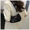 Chic Small Shoulder Bag for Women 2026 New Fashion Casual Crossbody Armpit Bag PU Leather Chain Purse KTB