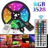 RGB 5/10m Wasserdicht 3528 SMD 300/600 LED Flexibles Lichtband Mit Fernbedienung**