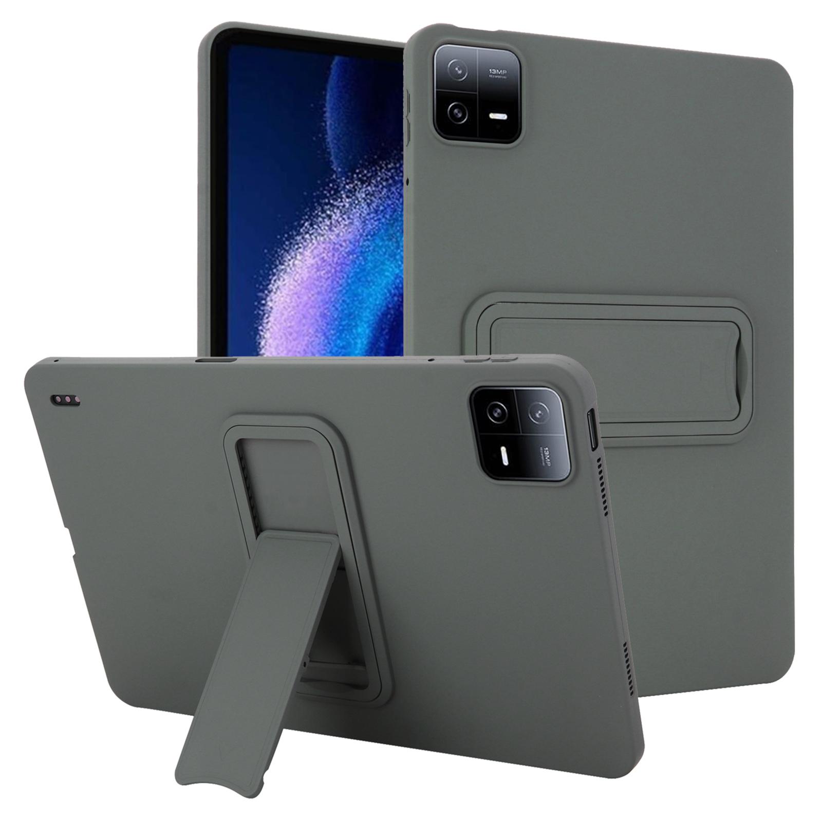 

Для Xiaomi Pad 6 Pro/Pad 6 Чехол TPU+PC Приятный на ощупь Подставка Чехол для планшета Grey