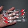 Car Door Handle Decoration Stickers Wiper Decal Auto Accessories for Alfa Romeo Giulia Stelvio 159 147 156 Giulietta Duetto GT
