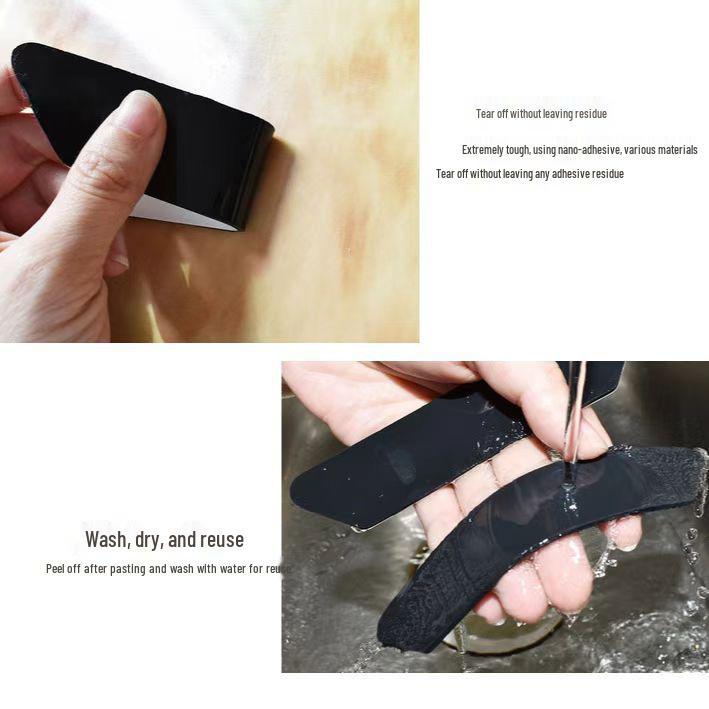 Universal Double-Sided Anti-Slip Adhesive Carpet Sticker - Washable & Traceless PU Fixing Solution