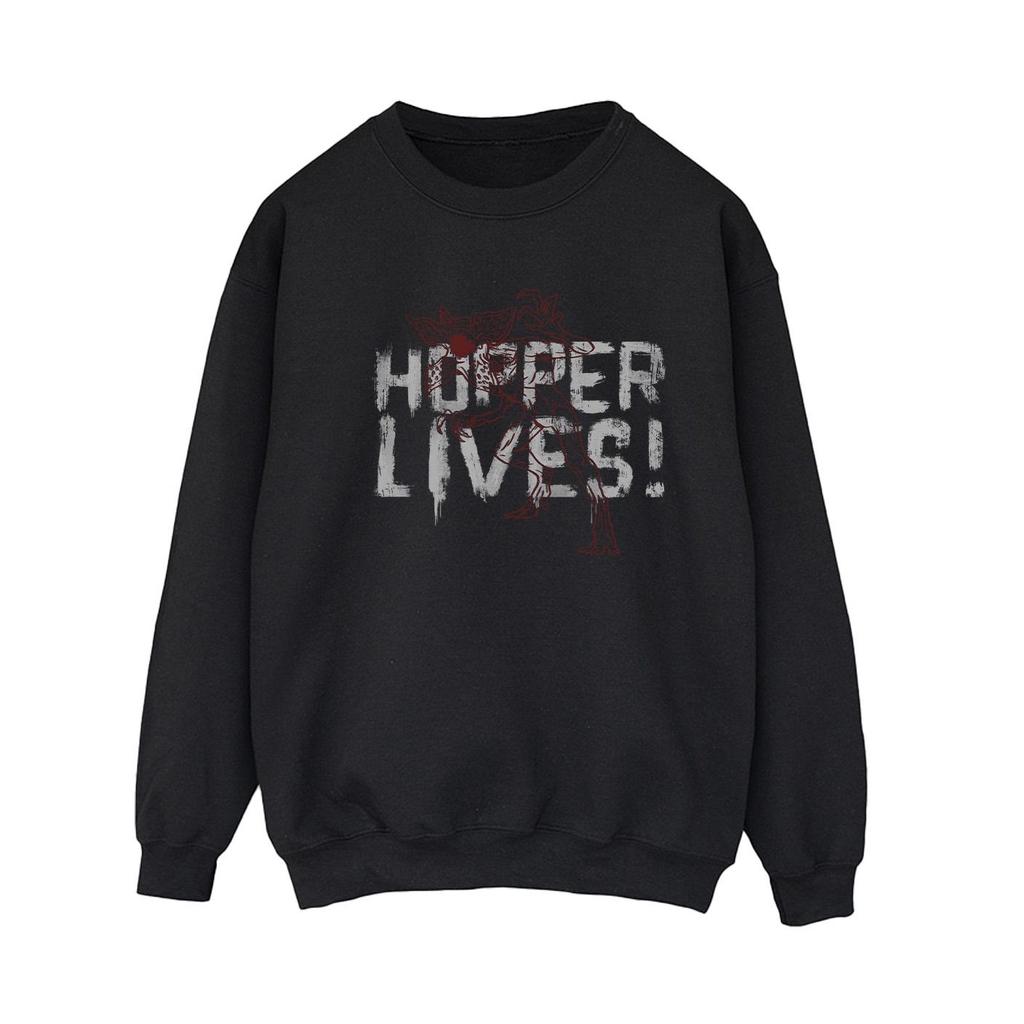 Netflix Womens/Ladies Stranger Things Hoppers Live Sweatshirt