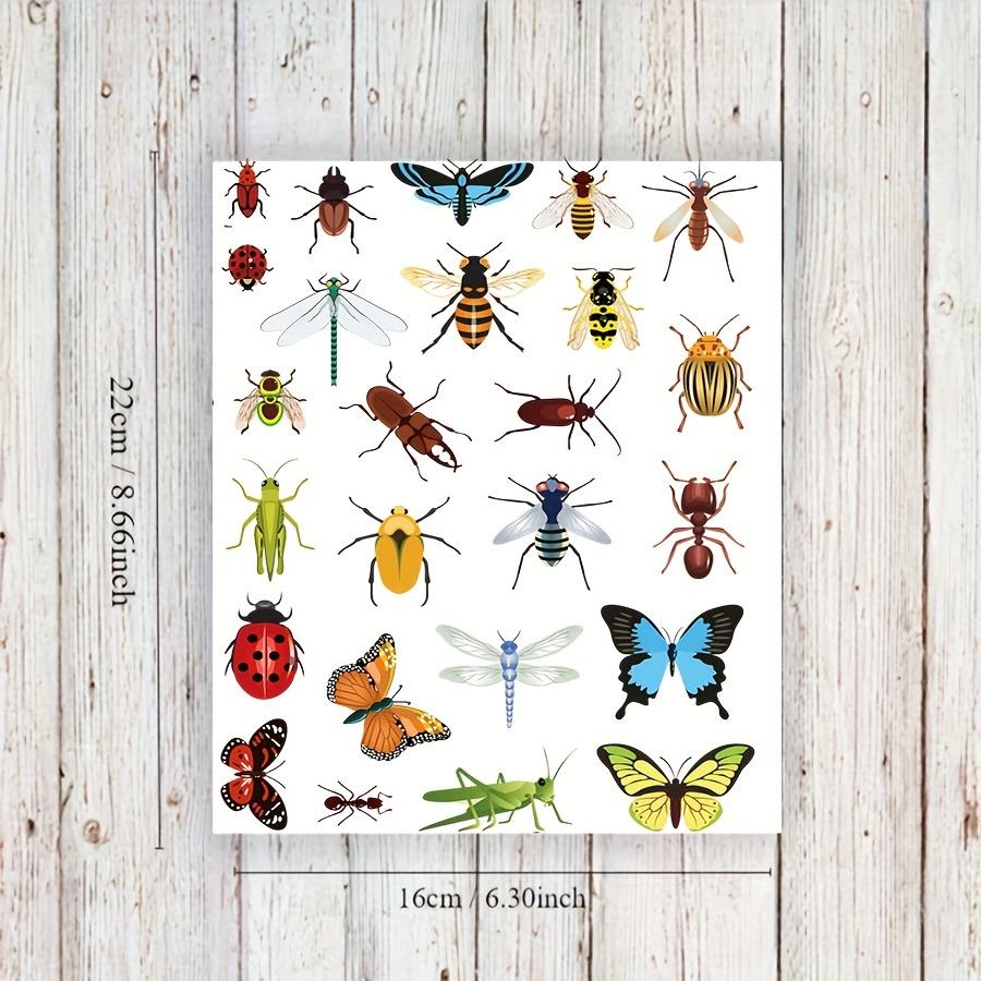 

1 шт. временные татуировки с крошечными жуками, набор наклеек для тела, жуки, жуки, сувениры для вечеринок с насекомыми, подарки на день рождения 1pc