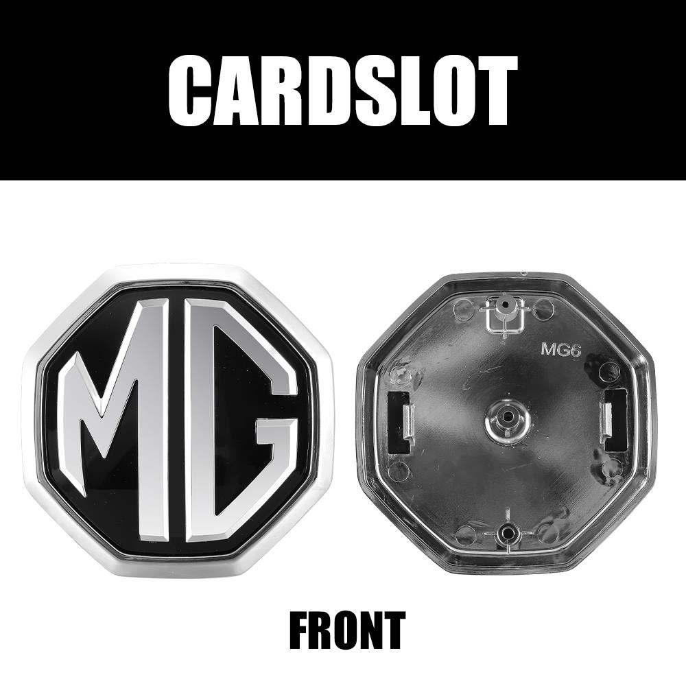 1/2 stuks Voor Morris Garages MG MG6 Auto Motorkap Voor Motorkap Grille Embleem Cover Achter Embleem Decoratie Sticker Auto Refit Accessoires