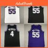 Kings Basketball 55 Embroidered Jersey Williams 4 Webber