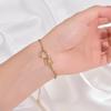 Thin Love Paw Bracelet Light Luxury Dog Claw  Foot Chain Hand Jewelry Friendship Bracelet  Gifts