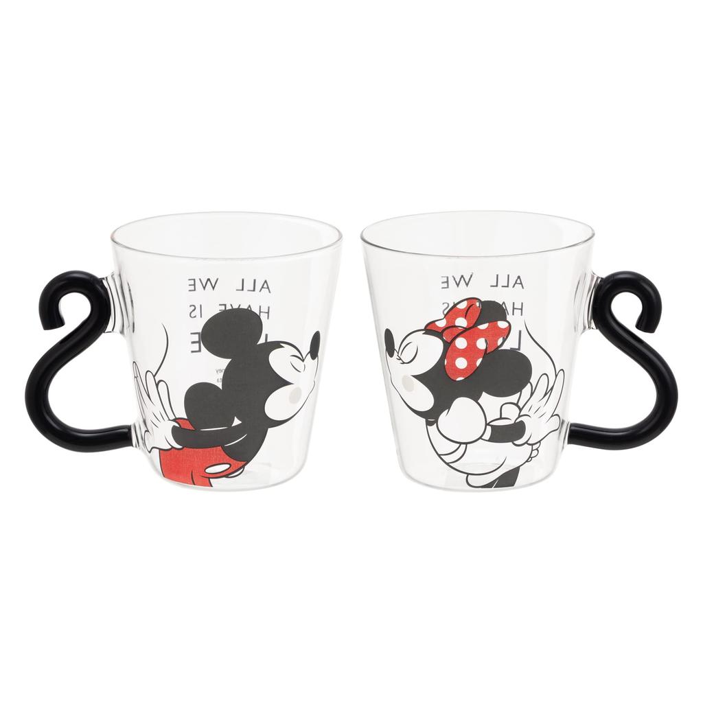 Maebata Disney Mickey & Minnie Heat-Resistant Pair Mug Set D-MF62 52159