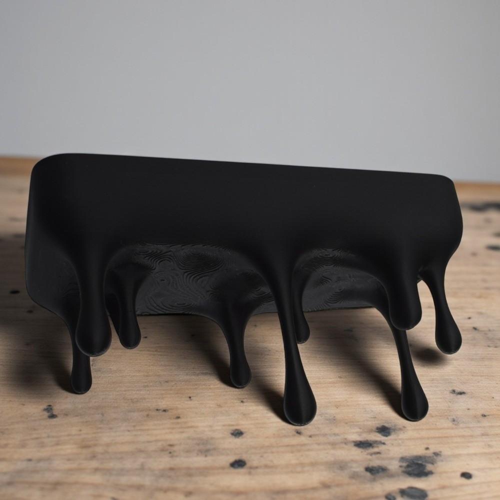 Plastic Melting Wall Shelf Wall-Mounted Display Stand Unique Drip Floating Shelf Bedroom Decor