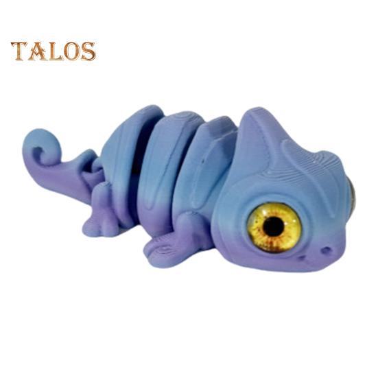 

3D-печатная фигурка ящерицы с подвижными суставами, мини-фигурка из кабрита, шарнирная модель животного, игрушка для домашнего офиса, книжной полки, украшения для рабочего стола, орнамент