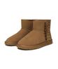 [Covernat Woman] Women Clover Heart Frill Fur Boots CO2504SN73BR