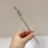 Punk Snake Hairpin Hair Sticks Rhinestones Irregular Texture Metal Vintage Headwear Hairstyle for Women Hair Accessories
