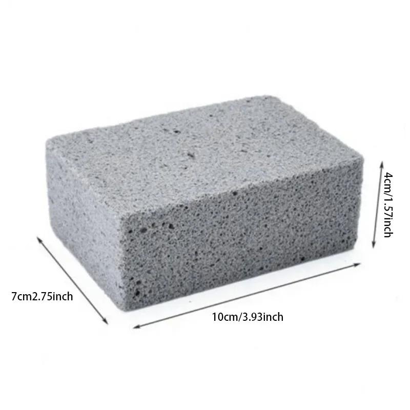 1pc BBQ Grill Cleaning Bricks, Outdoor Degreasing Supplies, Pumice Cleaning Tools