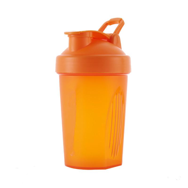 Unisex Shaker Bottle with Scale and Mixing Ball - Ideal for Protein Shakes, Smoothies, and Fitness Drinks