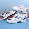 36-46 Coppia Taglie Forti Ammortizzanti Antiscivolo Traspiranti Scarpe da Badminton Scarpe da Pallavolo Scarpe da Tennistavolo Scarpe Sportive