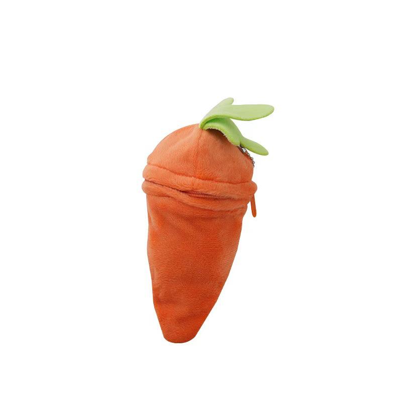 Carrot Bunny Plush Toy Figure & Keychain Ornament