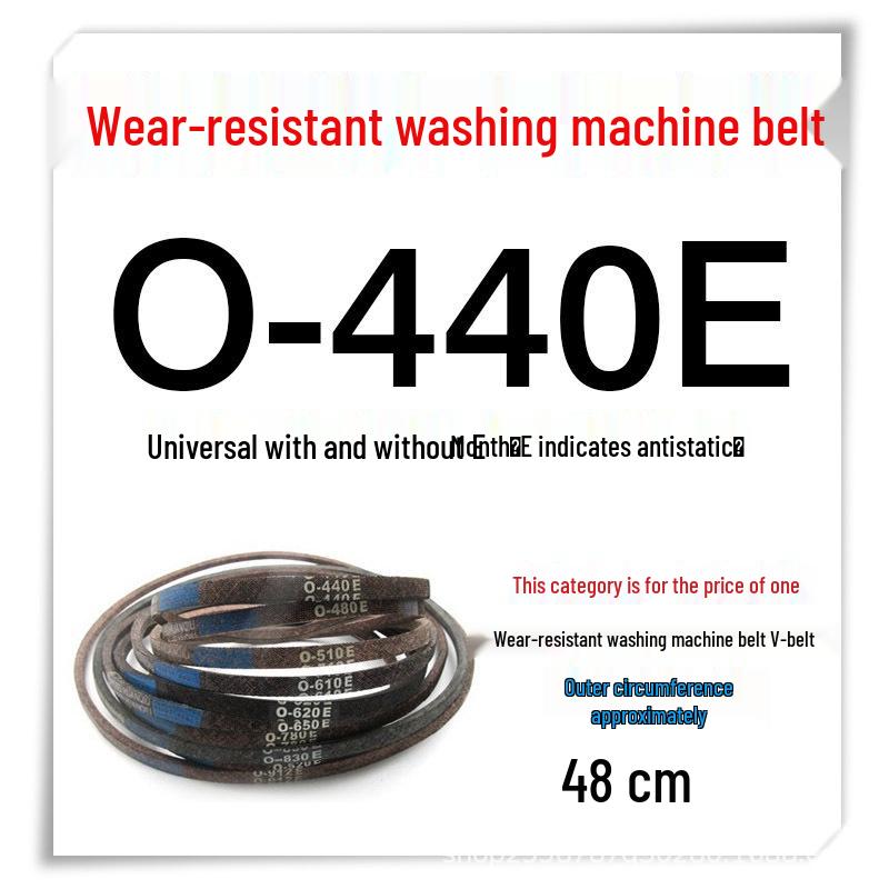 High-Quality Wear-Resistant O-Type V-Belt for Semi/Fully Automatic Washing Machine Motors